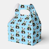 Panda Beer Party Favor Box Bedankdoosjes (Achterkant)