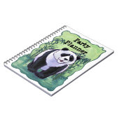 Panda Beer Party Planner Notitieboek (Linkerzijde)