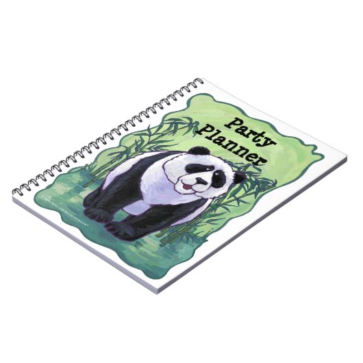 Panda Beer Party Planner Notitieboek (Linkerzijde)