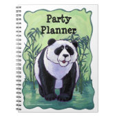 Panda Beer Party Planner Notitieboek (Voorkant)