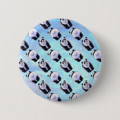 Panda Beer Patronen Ronde Button 5,7 Cm (Voorkant)
