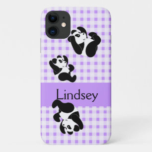 Panda Beer Pattern iPhone 11 Hoesje