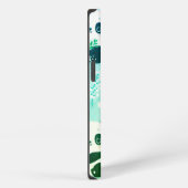 Panda Beer Pattern Green Print iPhone Hoesje (Rechterkant)