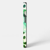 Panda Beer Pattern Green Print iPhone Hoesje (Linkerkant)