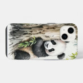 Panda Beer per boom iPhone Hoesje (Achterkant horizontaal)
