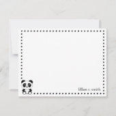 Panda Beer - Persoonlijke briefkaart (Voorkant)