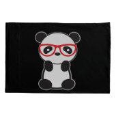 Panda Beer Pillow Hoesje - Leon the Panda Kussensloop (Achterkant)