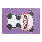 Panda Beer Pillow Hoesjes Kussensloop (Achterkant-Links)