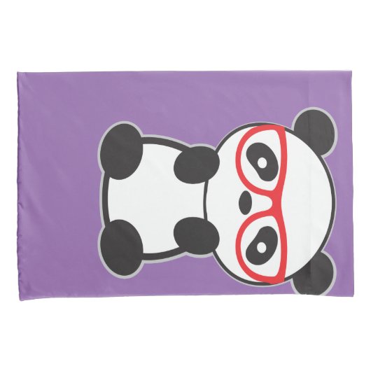 Panda Beer Pillow Hoesjes Kussensloop (Voorkant-Rechts)