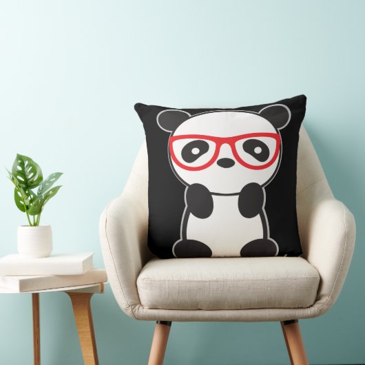 Panda Beer Pillow Kussen (Stoel)