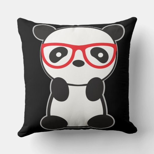 Panda Beer Pillow Kussen (Achterkant)