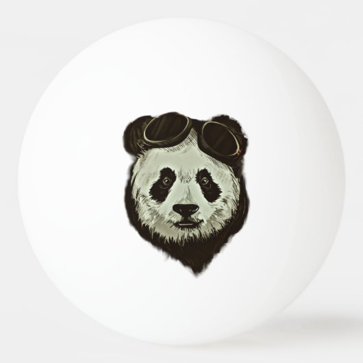 Panda Beer Pingpongbal (Achterkant)