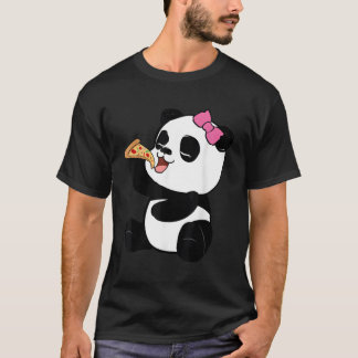 Panda Beer pizza voor peuter en T-shirt