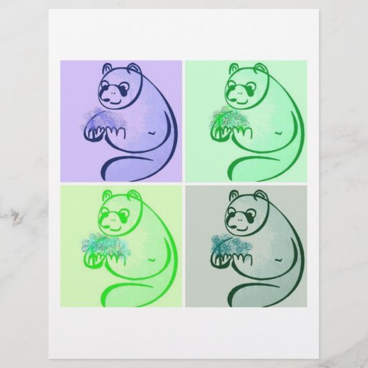 Panda Beer Pop Flyer (Voorkant)