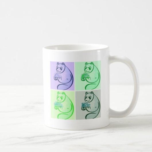 Panda Beer Pop Koffiemok (Rechts)