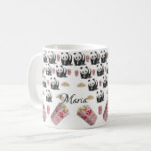 Panda Beer Popcorn Mok (Voorkant links)