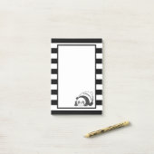 Panda Beer Post-it® Notes (Op bureau)