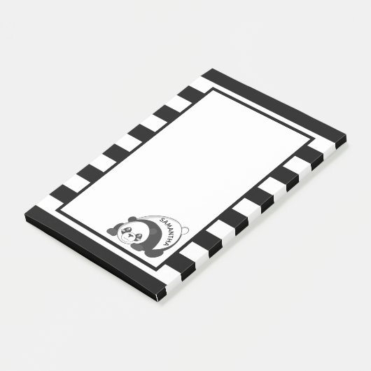 Panda Beer Post-it® Notes (Schuin)