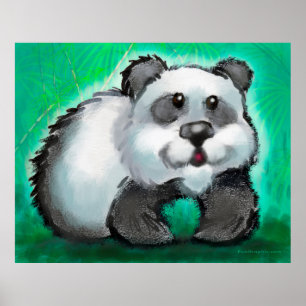 Panda Beer Poster
