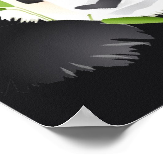 Panda Beer Poster (Hoek)