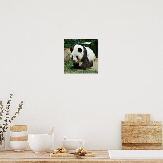 Panda Beer Poster (Keuken)