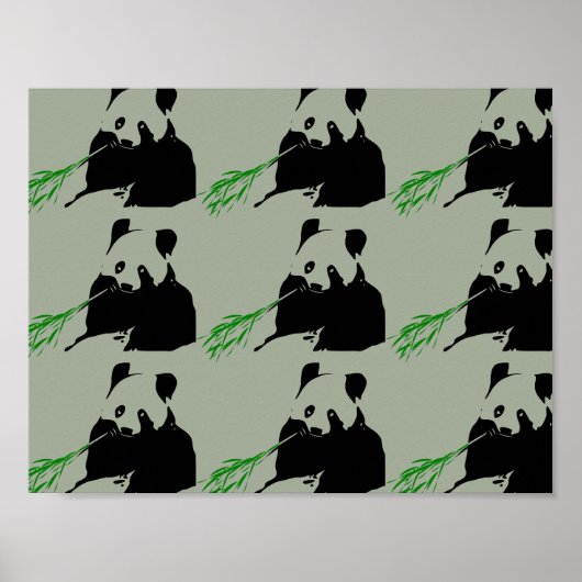 Panda beer poster (Voorkant)