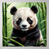 Panda Beer Poster (Voorkant)