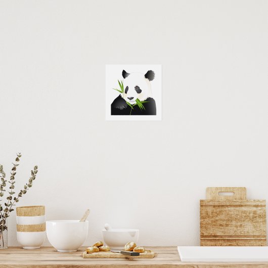 Panda Beer Poster (Keuken)