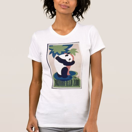Panda Beer Poster Shirt (Voorkant)