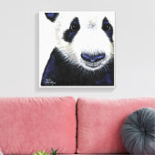 Panda Beer Print PANDA door Shirley MacArthur (Insitu (Woonkamer))