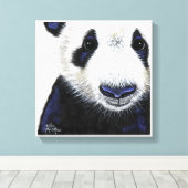 Panda Beer Print PANDA door Shirley MacArthur (Insitu (Houten vloer))