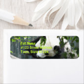 Panda Beer retour adreslabel Etiket (Insitu)