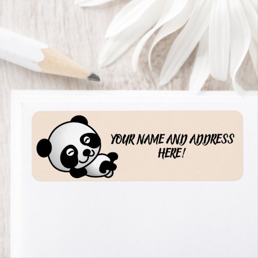 PANDA BEER Return Address Labels (Insitu)