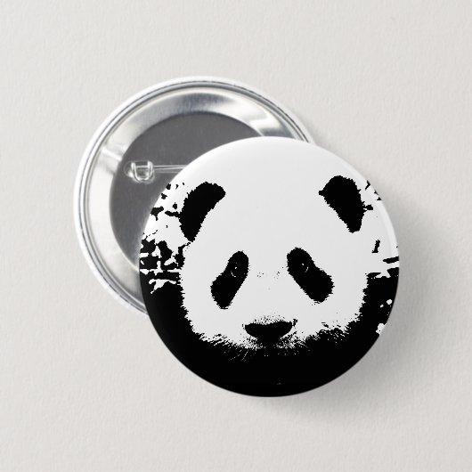 Panda Beer Ronde Button 5,7 Cm (Voorkant /achterkant)