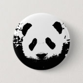 Panda Beer Ronde Button 5,7 Cm (Voorkant)