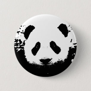 Panda Beer Ronde Button 5,7 Cm