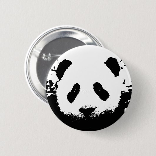 Panda Beer Ronde Button 5,7 Cm (Voorkant /achterkant)