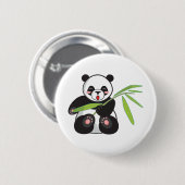 Panda beer ronde button 5,7 cm (Voorkant /achterkant)