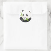 Panda Beer Ronde Sticker (Tas)