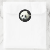 Panda Beer Ronde Sticker (Tas)