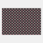 Panda Beer roze cadeau Inpakpapier Vel (Voorkant 2)