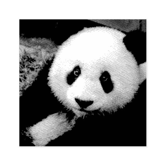 PANDA BEER RUBBER STEMPEL (Afrduk)