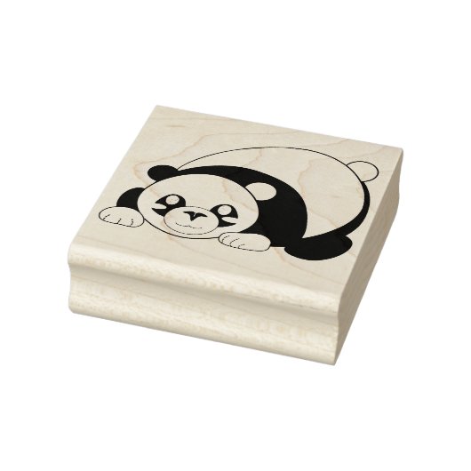 Panda Beer Rubberstempel (Stempel)