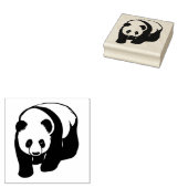Panda Beer Rubberstempel (Gestempeld)
