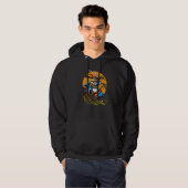 Panda Beer Samurai Warrior Ninja Animal Kinder Boy Hoodie (Voorkant volledig)