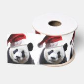 Panda Beer Santa Claus Grosgrain Lint (Spoel)