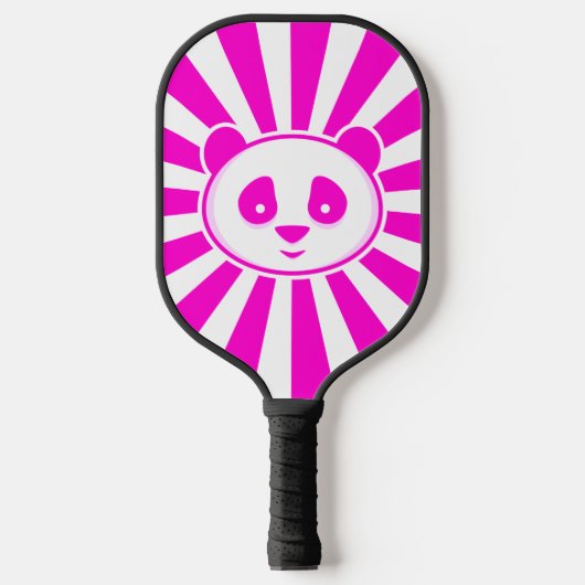 Panda-Beer - Schattig-roze witte Panda  Pickleball Paddle (Voorkant)