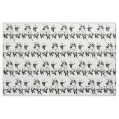 Panda Beer Schattigee Band Stof (Fat Quarter)