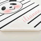Panda Beer Sherpa Deken (3/4)