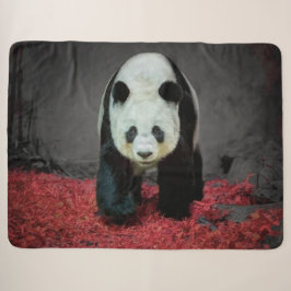 Panda Beer Sherpa Deken